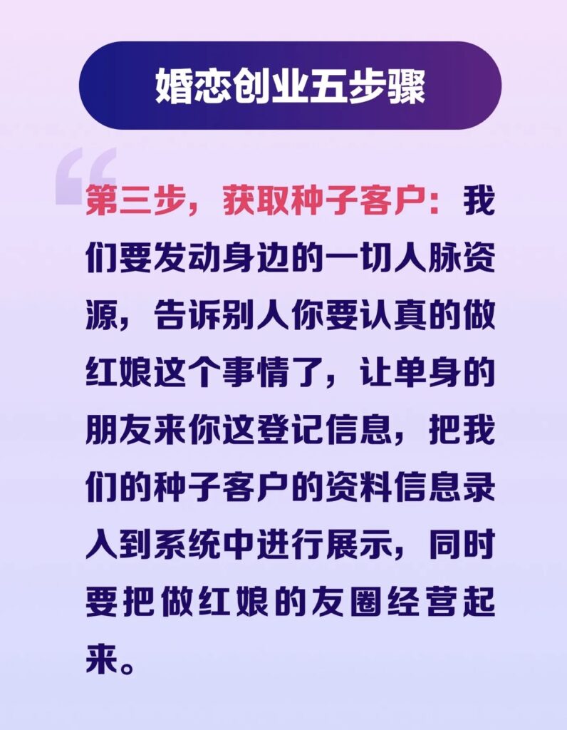 婚恋创业五大步骤-婚恋人都在学习的平台婚恋课堂
