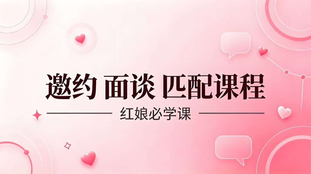 门店邀约面谈匹配服务课程-图美优创