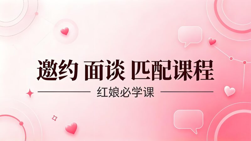 门店邀约面谈匹配服务课程-图美优创
